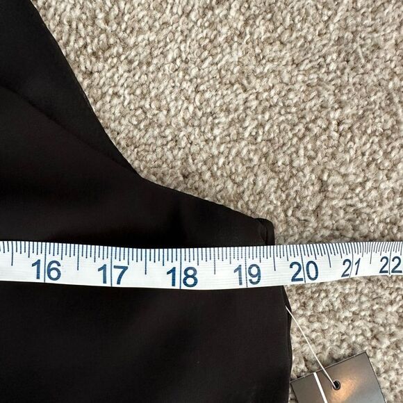 SLNY black NWT cocktail dress with gorgeous beading around the neck. - Picture 5 of 8